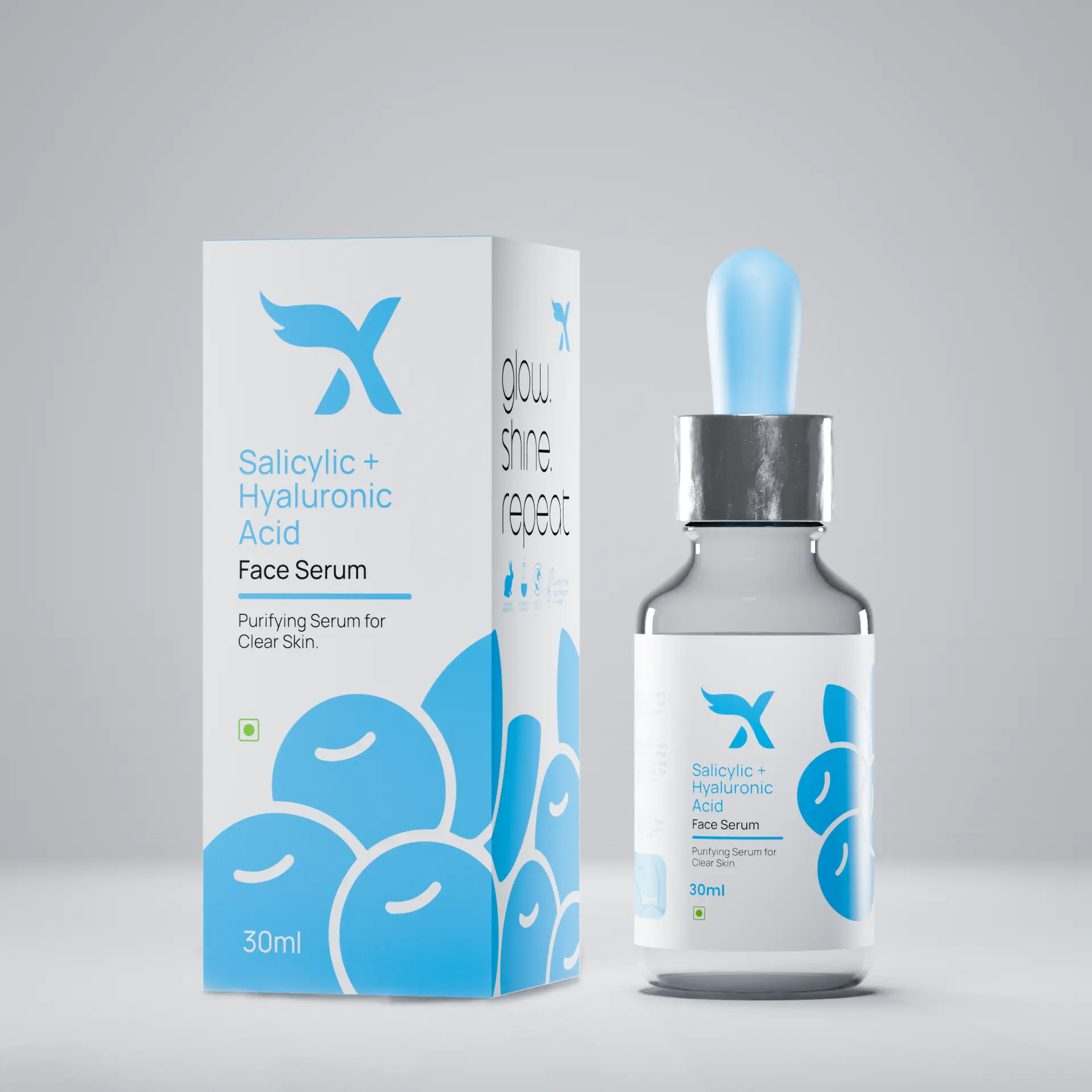 Salicylic + Hyaluronic Acid Face Serum